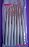 Kit 7 Pincéis Art Nail (Cód. 012)