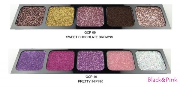 Paleta Glitter 5 Cores Nyx! (cód. 005)