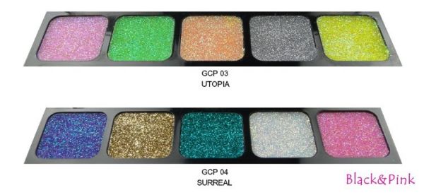 Paleta Glitter 5 Cores Nyx! (cód. 005)